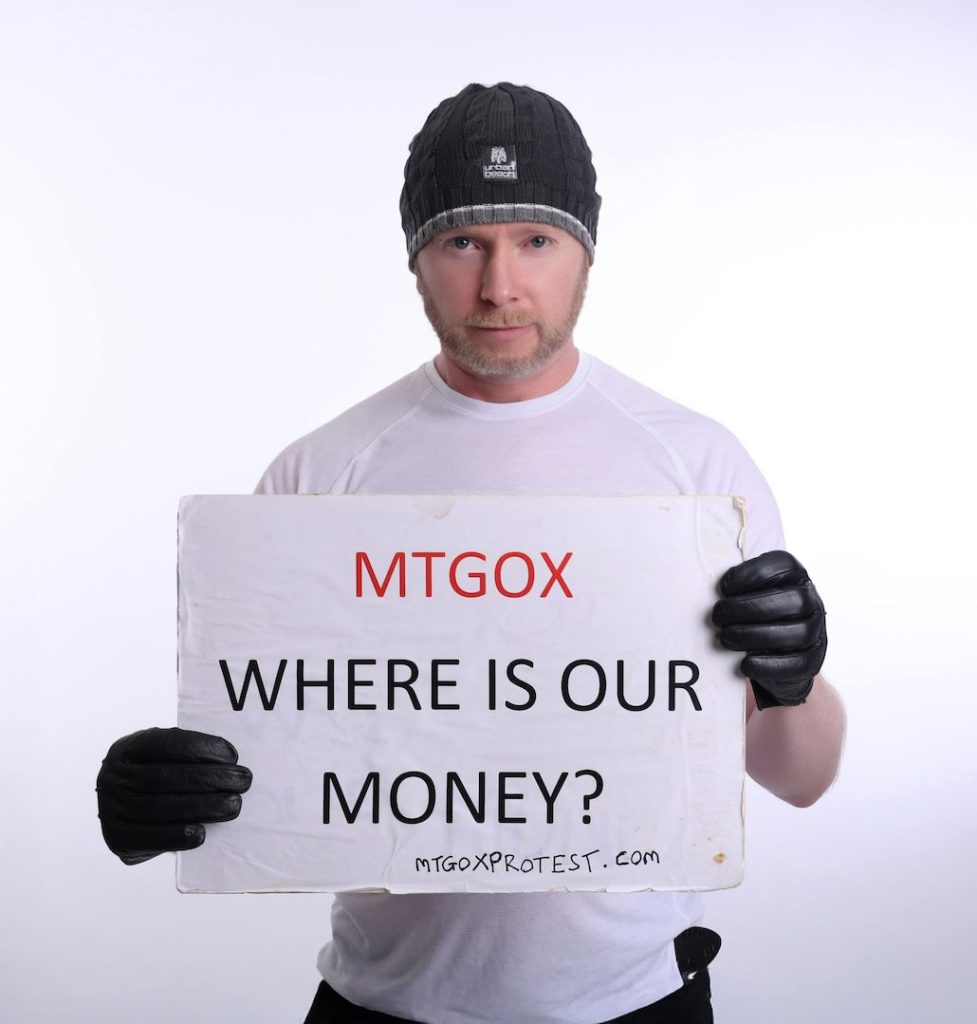 Iconic ‘Mt. Gox, Where is Our Money?’ Sign Is Up for Auction